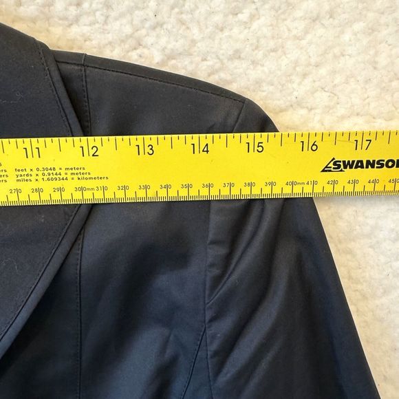 Ann Taylor Women’s Two Button Blazer Jacket Black Size 0 Business Career Capsule - Picture 5 of 7